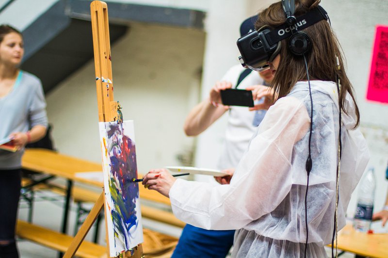 VR Painting @ Trailerpark I/O