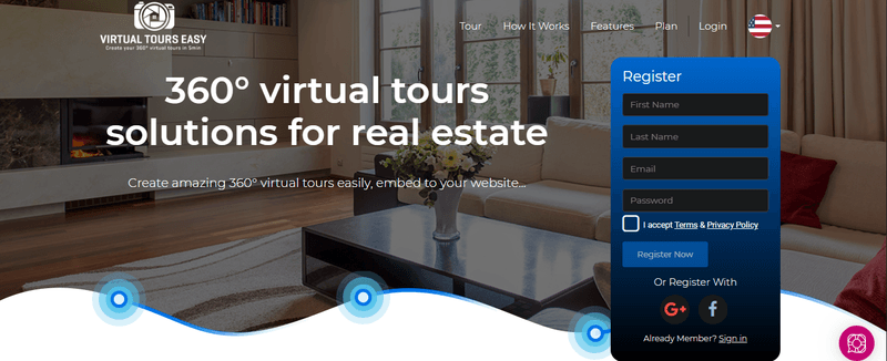 virtual reality tour